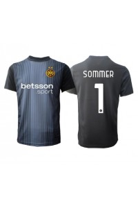 Inter Milan Yann Sommer #1 Doelman Voetbaltruitje Thuis tenue 2025-26 Korte Mouw